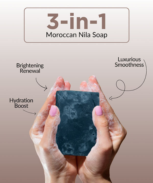 Moroccan Blue Organic Soap