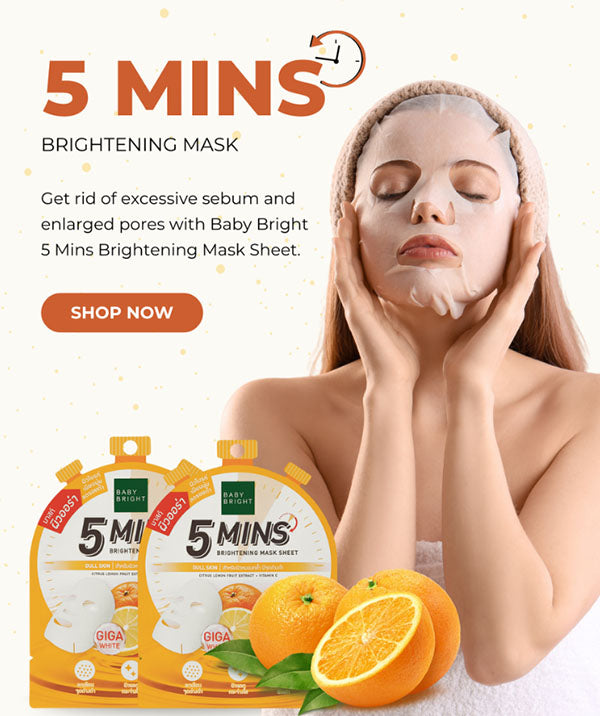 5 min Brightening Mask Sheet