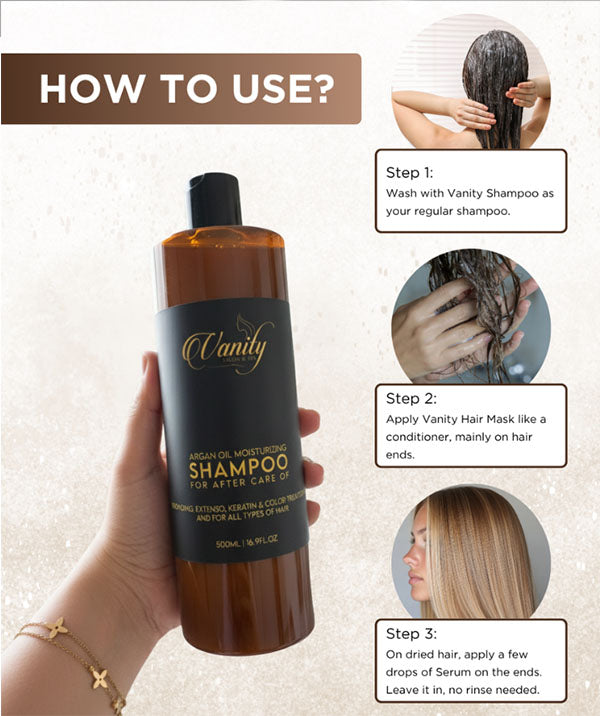 Vanity Argan Hair Shampoo